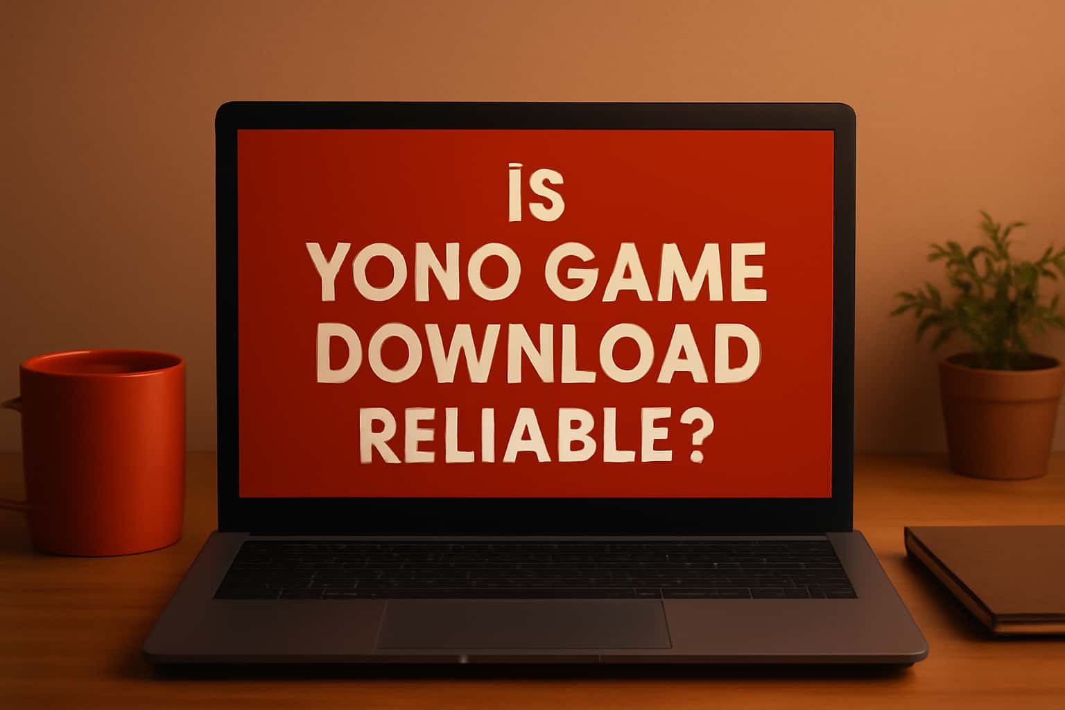 Informational visual representation of Yono Game Download reliability.