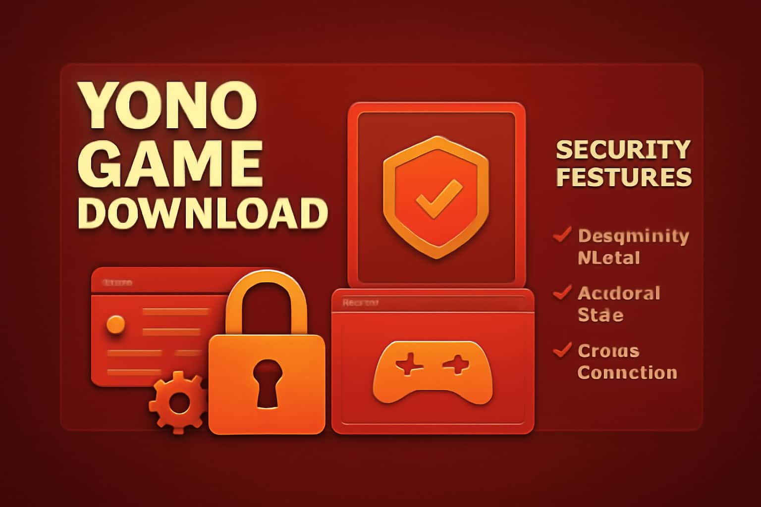 Visual representation of security features in Yono Game Download