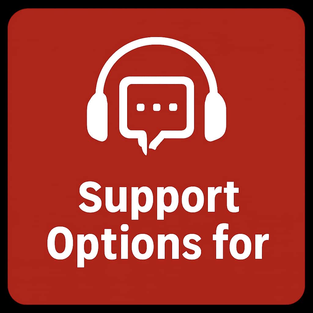 Icon representing support options for Yono Game Download.